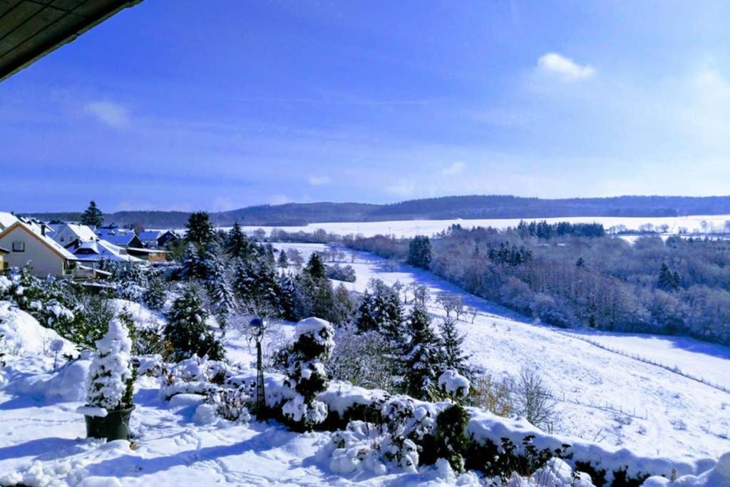 Ferienwohnung Alpaka Blick Schneppenbach Exterior foto